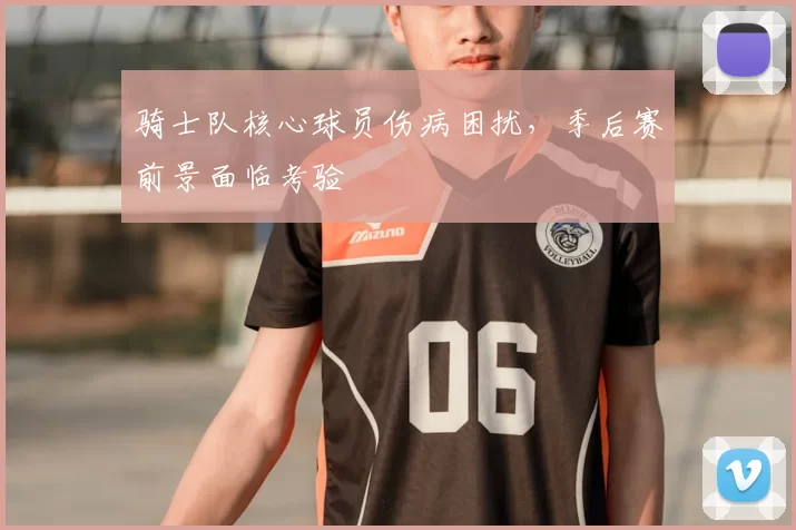 骑士队核心球员伤病困扰,季后赛前景面临考验